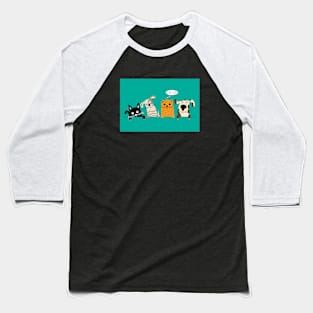 DOG CAT Baseball T-Shirt